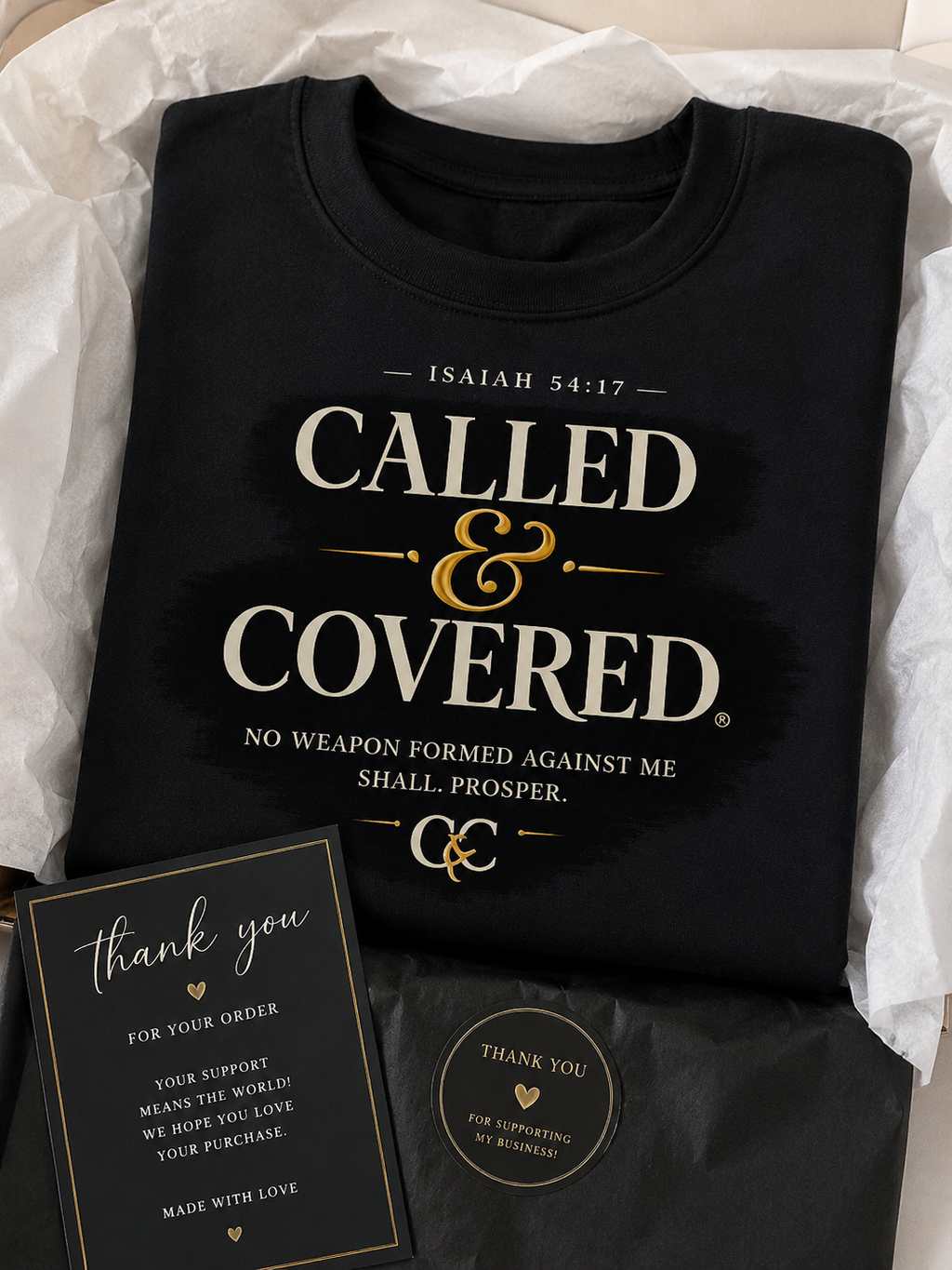 Called & Covered Tee